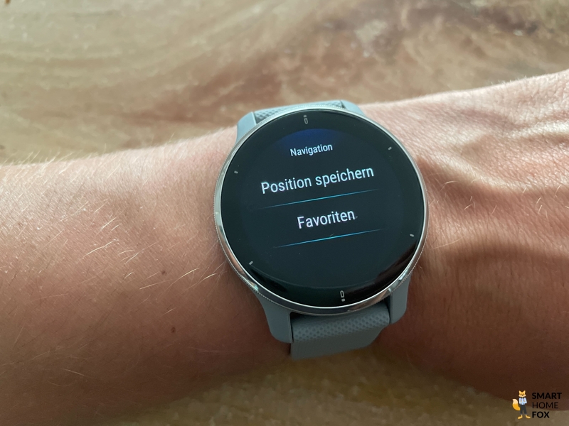 Вы можете увидеть функцию навигации на Garmin Venu 2 Plus.